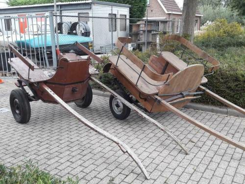 Echt nette en goede ponywagen , ponykar , ponykarretje.