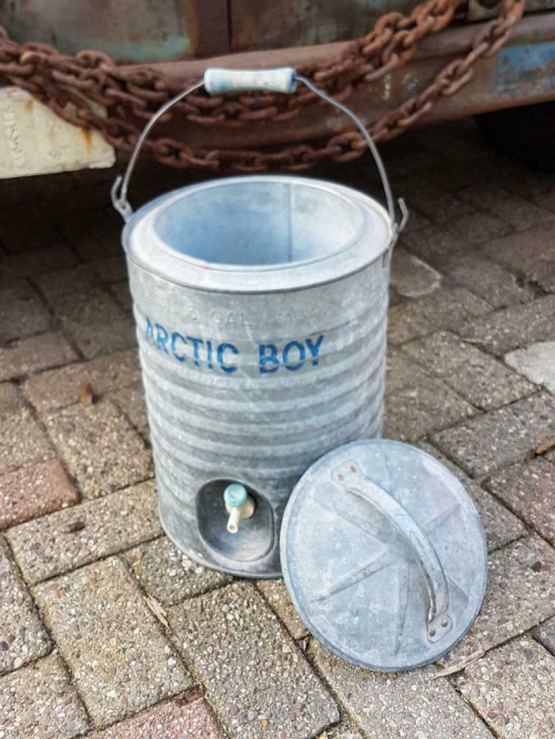 Vintage Artic Boy 3 Gallon waterkoeler , in zeer nette staat