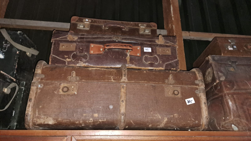 Antieke koffers