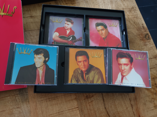 3 x 5 cd verzamelboxen Elvis jaren 50 60 70